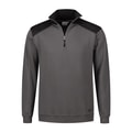 Heren Sweater Santino TOKYO Graphite-Zwart